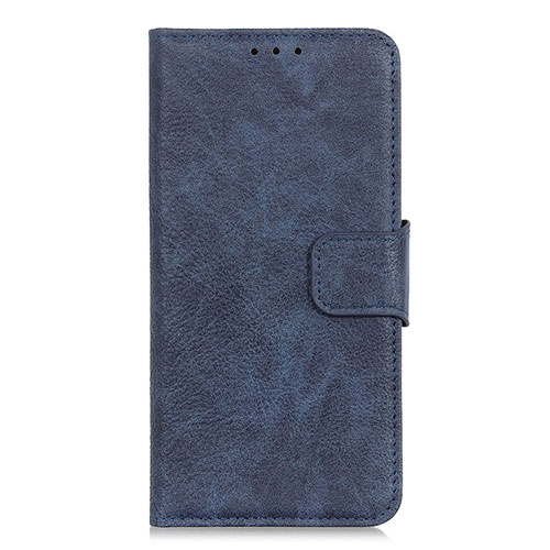 Leather Case Stands Flip Cover T01 Holder for Huawei Honor X10 5G Blue