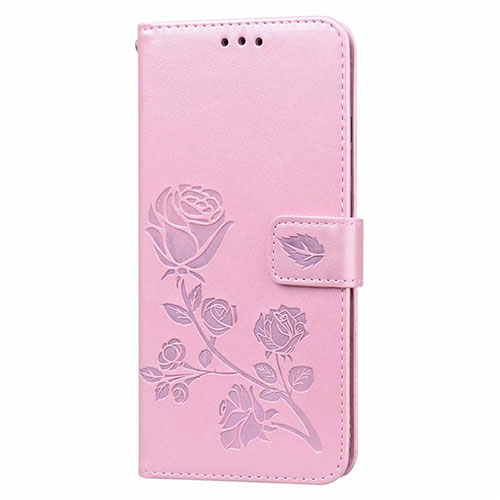Leather Case Stands Flip Cover T01 Holder for Huawei P40 Pro Pink
