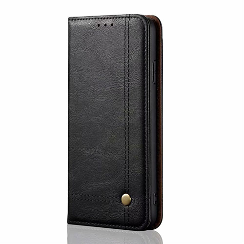 Leather Case Stands Flip Cover T01 Holder for Oppo Find X2 Lite Black