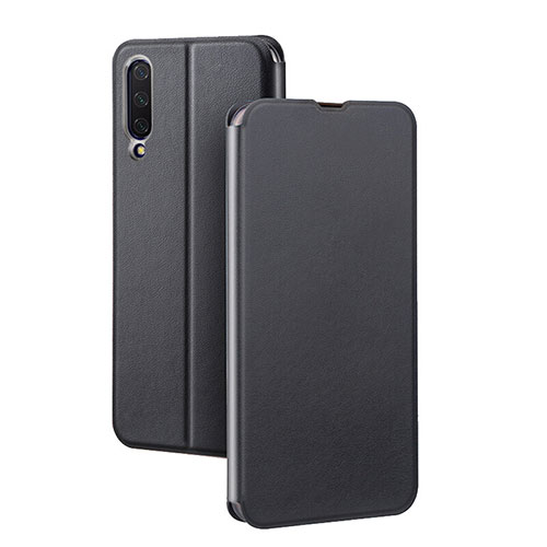 Leather Case Stands Flip Cover T01 Holder for Xiaomi Mi A3 Black