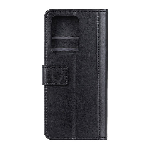 Leather Case Stands Flip Cover T03 Holder for Huawei P40 Pro+ Plus Black