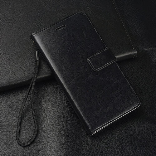 Leather Case Stands Flip Cover T04 Holder for Oppo R17 Neo Black