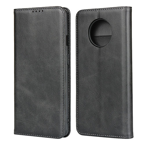 Leather Case Stands Flip Cover T05 Holder for OnePlus 7T Black