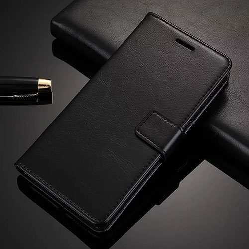 Leather Case Stands Flip Cover T06 Holder for Huawei P30 Pro Black