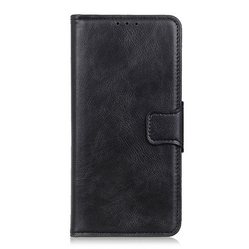 Leather Case Stands Flip Cover T06 Holder for OnePlus 8 Pro Black