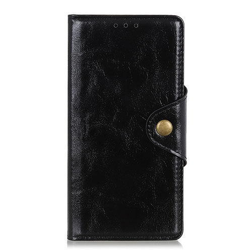 Leather Case Stands Flip Cover T06 Holder for Realme X50 Pro 5G Black
