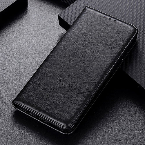 Leather Case Stands Flip Cover T07 Holder for Oppo A91 Black