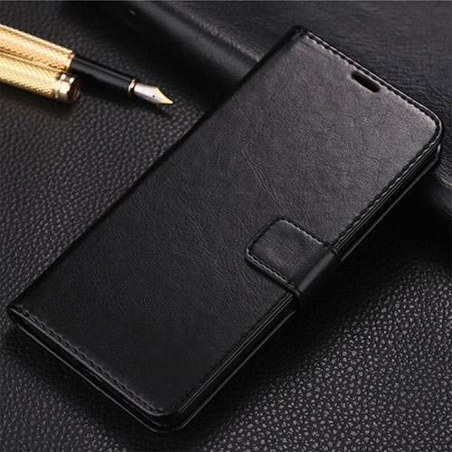 Leather Case Stands Flip Cover T09 Holder for Huawei Honor 20 Pro Black