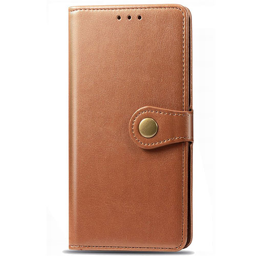 Leather Case Stands Flip Cover T09 Holder for Huawei P40 Orange