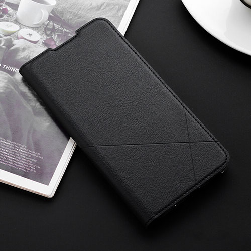 Leather Case Stands Flip Cover T09 Holder for Xiaomi Mi A3 Black
