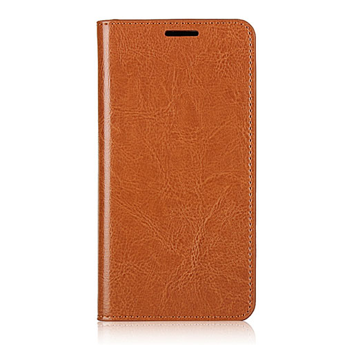 Leather Case Stands Flip Cover T10 Holder for Huawei P40 Orange