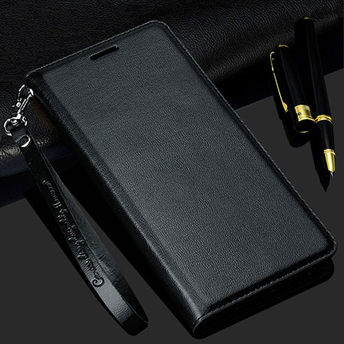 Leather Case Stands Flip Cover T11 Holder for Samsung Galaxy Note 20 Ultra 5G Black