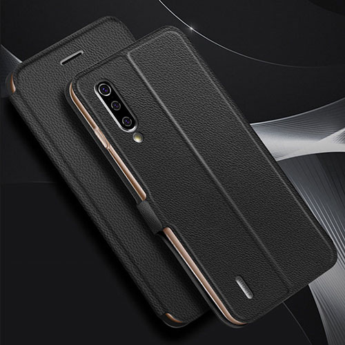 Leather Case Stands Flip Cover T11 Holder for Xiaomi Mi A3 Black