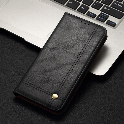 Leather Case Stands Flip Cover T11 Holder for Xiaomi Mi Note 10 Black