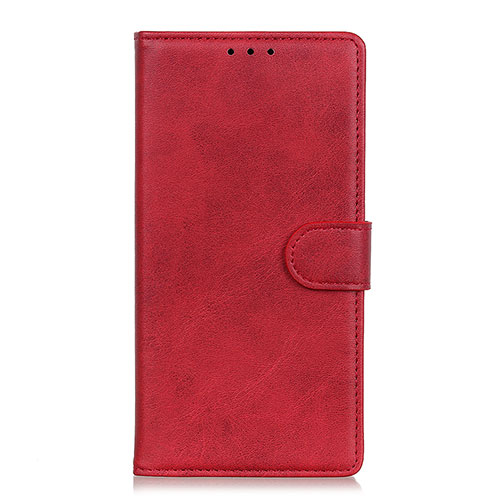 Leather Case Stands Flip Cover T14 Holder for Huawei P Smart (2020) Red