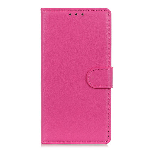 Leather Case Stands Flip Cover T16 Holder for Samsung Galaxy Note 20 Ultra 5G Hot Pink