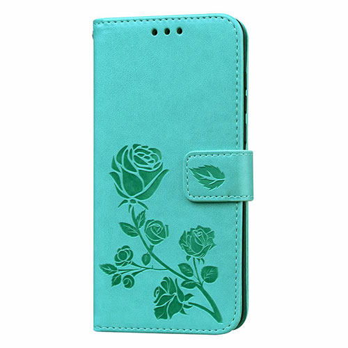 Leather Case Stands Flip Cover T21 Holder for Huawei P40 Green