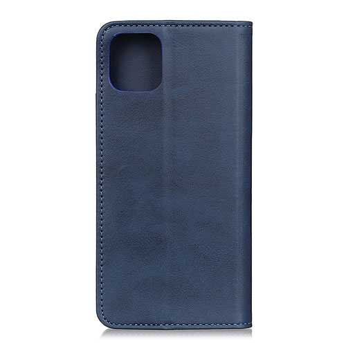 Leather Case Stands Flip Cover T24 Holder for Xiaomi Mi 11 5G Blue