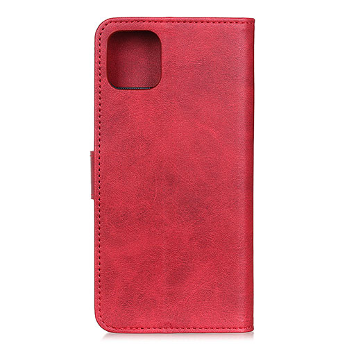 Leather Case Stands Flip Cover T27 Holder for Xiaomi Mi 11 5G Red