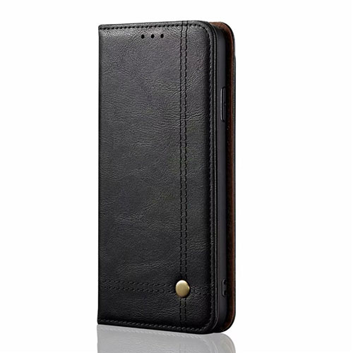 Leather Case Stands Flip Cover Z01 Holder for Samsung Galaxy S10 Lite Black