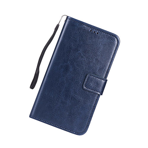 Leather Case Stands Flip Holder Cover for Huawei P Smart (2019) Blue
