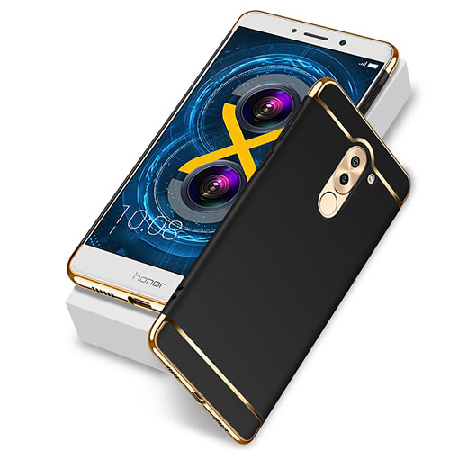 Luxury Aluminum Metal Case for Huawei Honor 6X Black