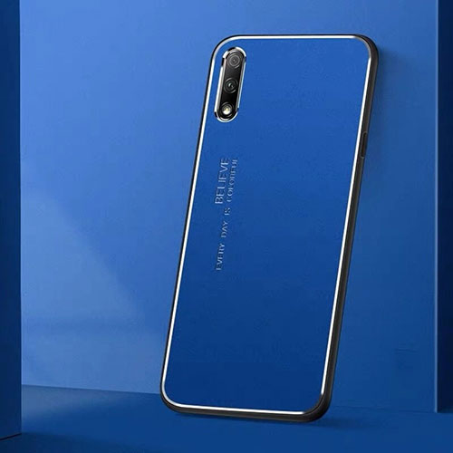 Luxury Aluminum Metal Cover Case for Huawei Honor 9X Blue