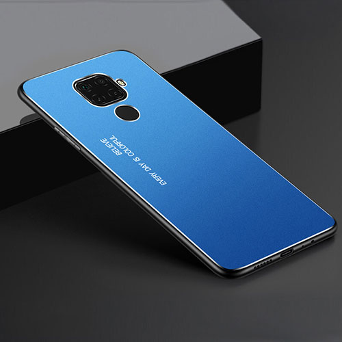 Luxury Aluminum Metal Cover Case for Huawei Mate 30 Lite Blue
