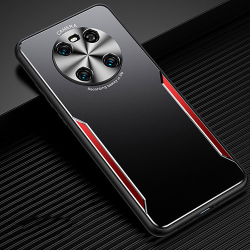 Luxury Aluminum Metal Cover Case for Huawei Mate 40 Red