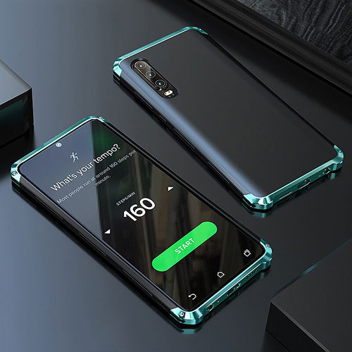 Luxury Aluminum Metal Cover Case for Huawei P20 Pro Green