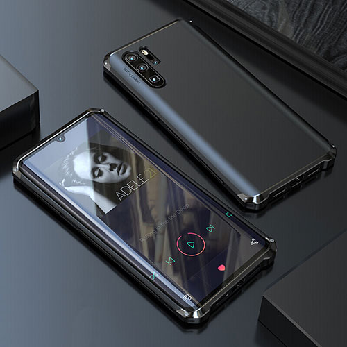 Luxury Aluminum Metal Cover Case for Huawei P30 Pro New Edition Black