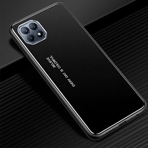 Luxury Aluminum Metal Cover Case for Oppo Reno4 SE 5G Black