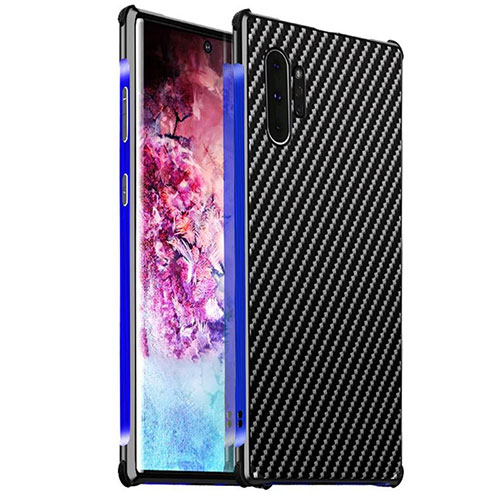 Luxury Aluminum Metal Cover Case for Samsung Galaxy Note 10 Plus Blue