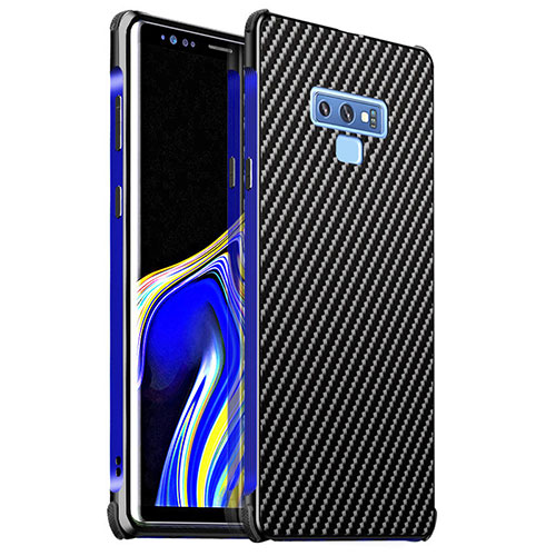 Luxury Aluminum Metal Cover Case for Samsung Galaxy Note 9 Blue
