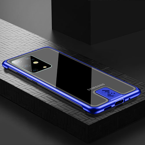 Luxury Aluminum Metal Cover Case for Samsung Galaxy S20 Plus Blue