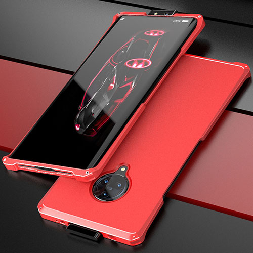 Luxury Aluminum Metal Cover Case for Vivo Nex 3 5G Red