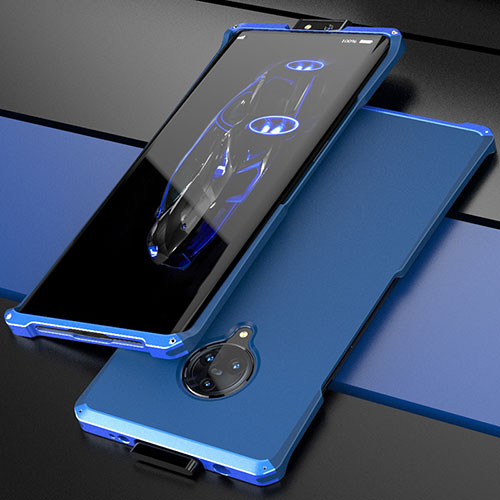 Luxury Aluminum Metal Cover Case for Vivo Nex 3S Blue