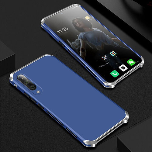 Luxury Aluminum Metal Cover Case for Xiaomi Mi 9 SE Blue