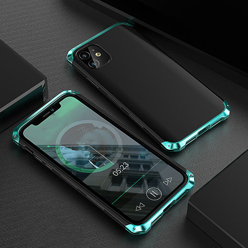 Luxury Aluminum Metal Cover Case M01 for Apple iPhone 11 Green