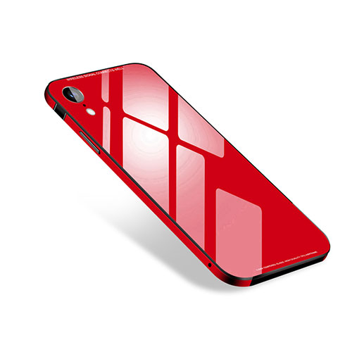 Luxury Aluminum Metal Cover Case M01 for Apple iPhone XR Red