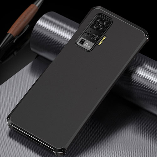 Luxury Aluminum Metal Cover Case M02 for Vivo X50 Pro 5G Black