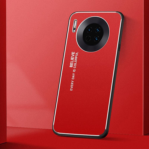 Luxury Aluminum Metal Cover Case T01 for Huawei Mate 30 Pro 5G Red