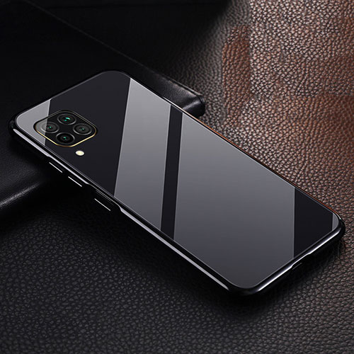 Luxury Aluminum Metal Cover Case T02 for Huawei Nova 7i Black