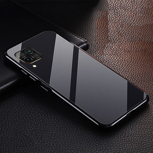 Luxury Aluminum Metal Cover Case T02 for Huawei P40 Lite Black