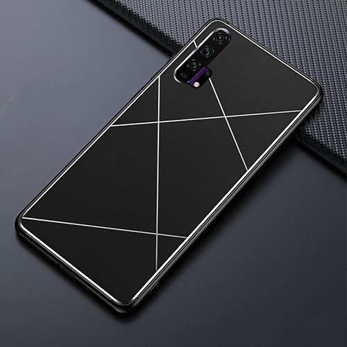 Luxury Aluminum Metal Cover Case T03 for Huawei Honor 20 Pro Black