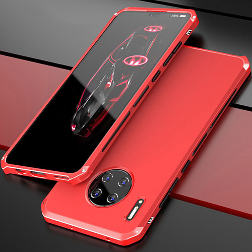 Luxury Aluminum Metal Cover Case T03 for Huawei Mate 30 Red