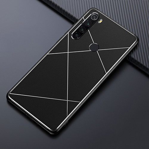 Luxury Aluminum Metal Cover Case T03 for Xiaomi Redmi Note 8T Black