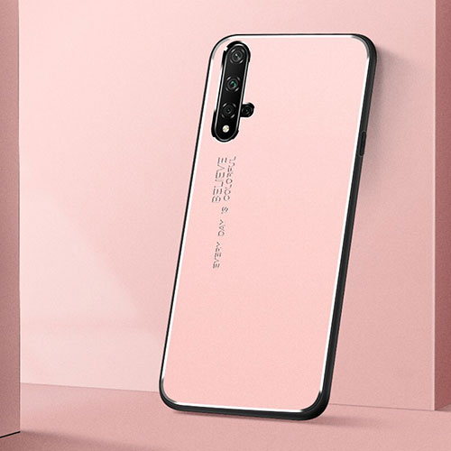 Luxury Aluminum Metal Cover Case T04 for Huawei Honor 20 Pink