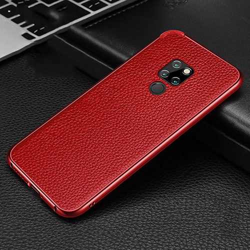 Luxury Aluminum Metal Cover Case T04 for Huawei Mate 20 Red