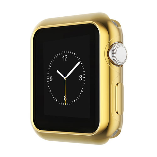 Luxury Aluminum Metal Frame Case A01 for Apple iWatch 3 42mm Gold